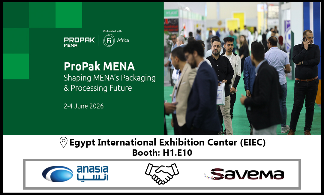 ProPak MENA | 2-4 June | Egypt International Exhibiton Center (EIEC)